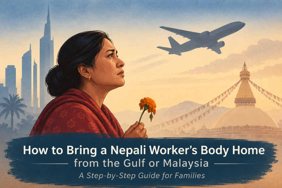How to Bring a Nepali Worker’s Body Home from the Gulf or Malaysia: A Step-by-Step Guide for Families